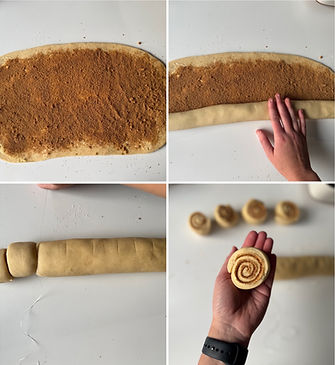 How to roll and cut rolls