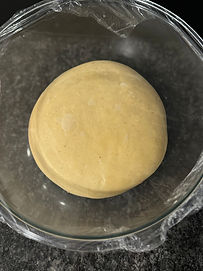 Proofed dough-ready for shaping or refrigeration
