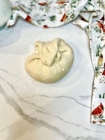 Dough after kneading
