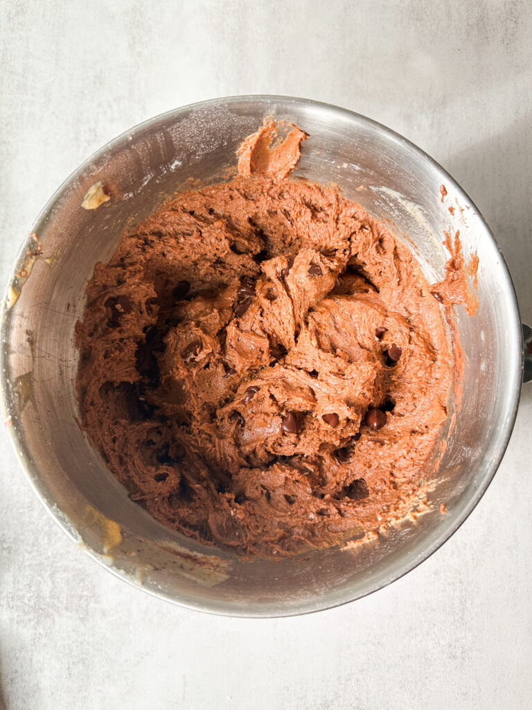 Add dry ingredients and gently mix