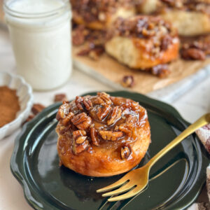 Sourdough Maple Pecan Sticky Buns