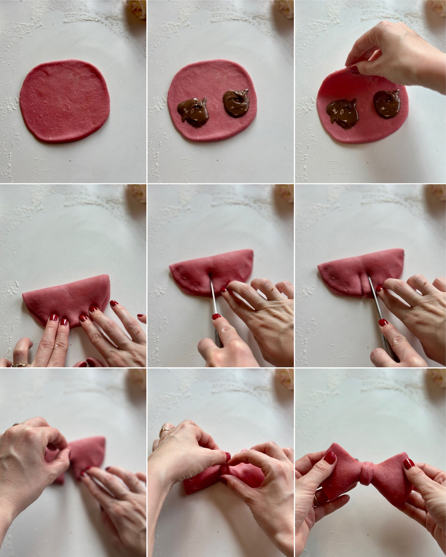 Step by step guide to from the "bows"
