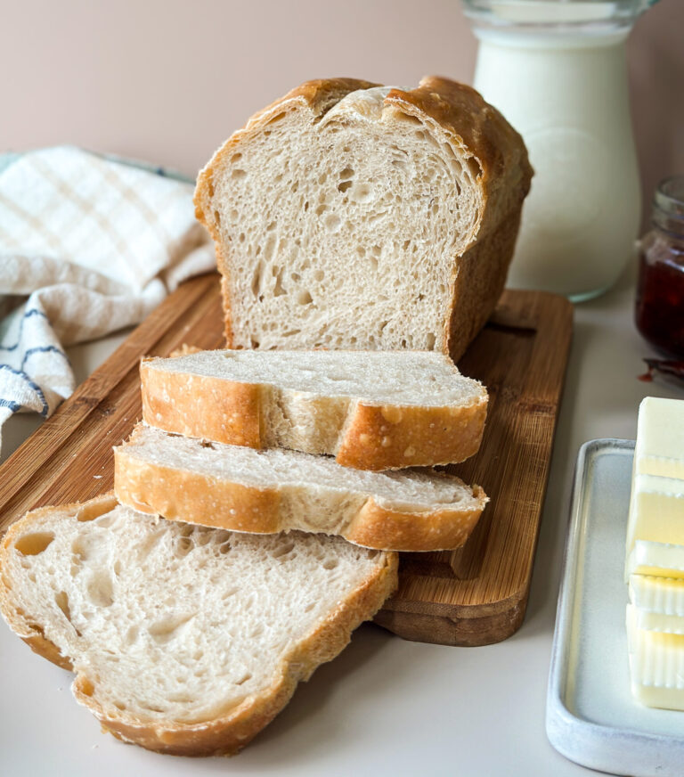 Easy Sourdough Sandwich Bread