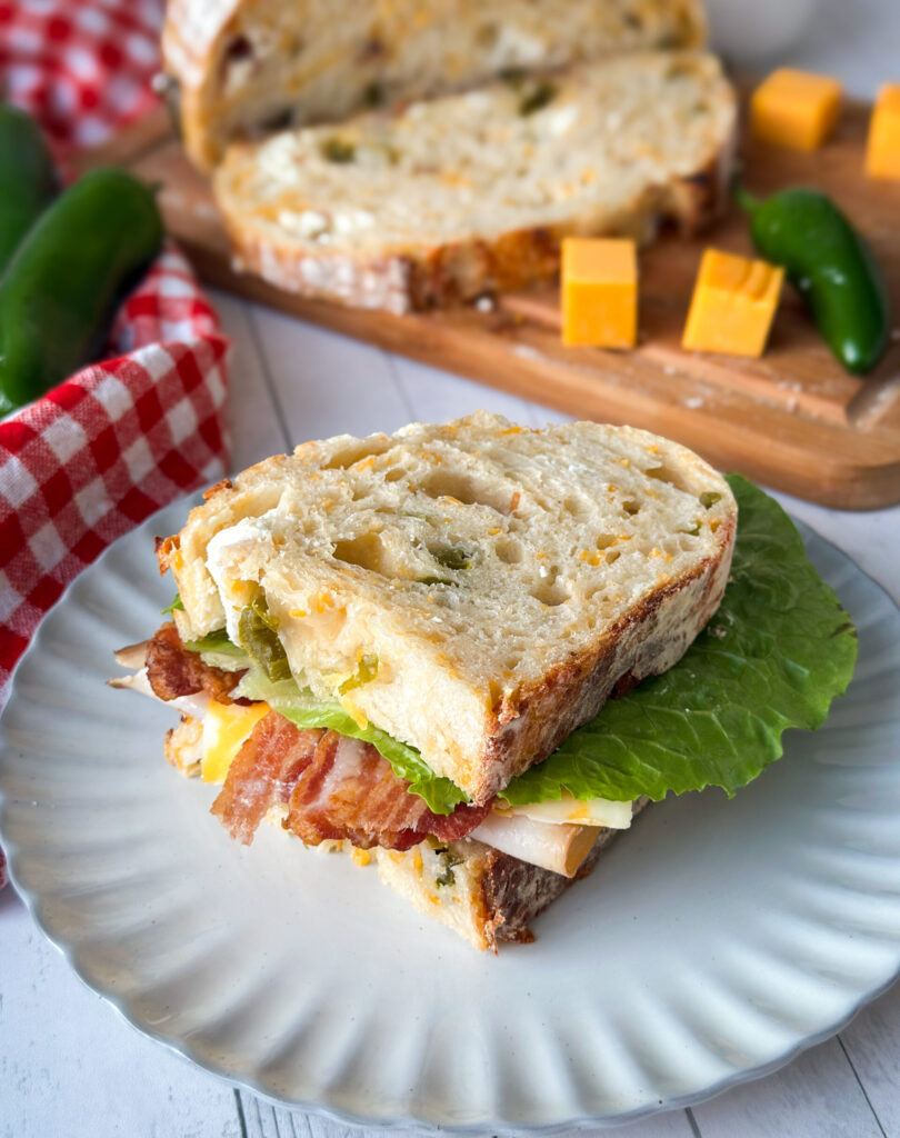Sourdough Jalapeño Popper Bread