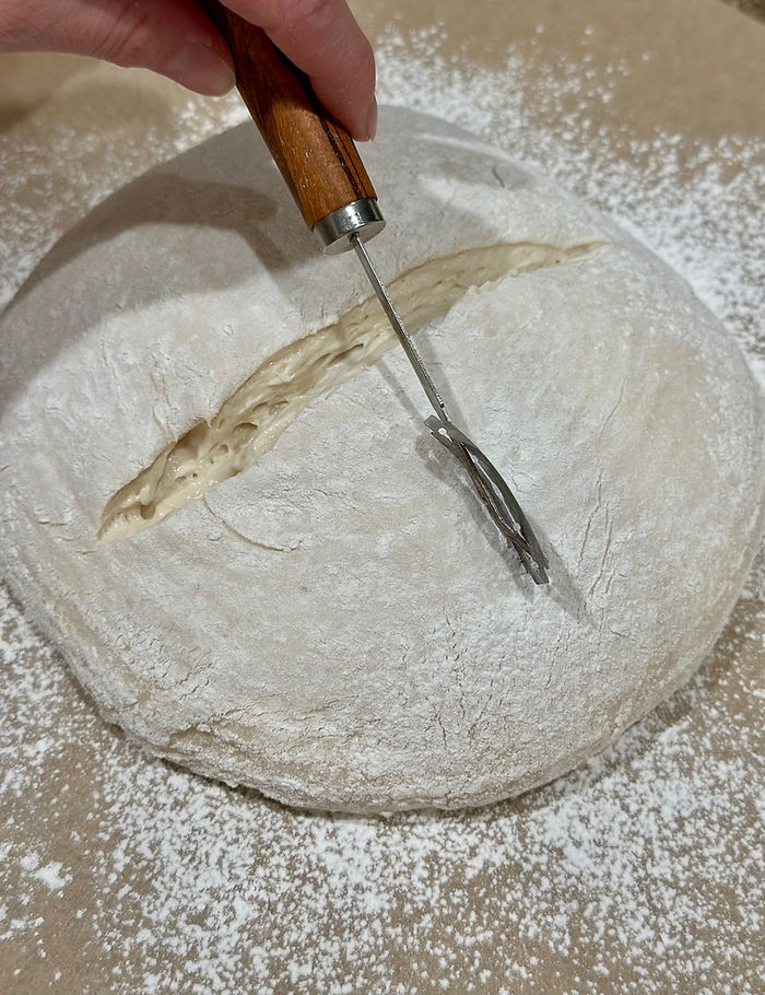 Score an X on your dough