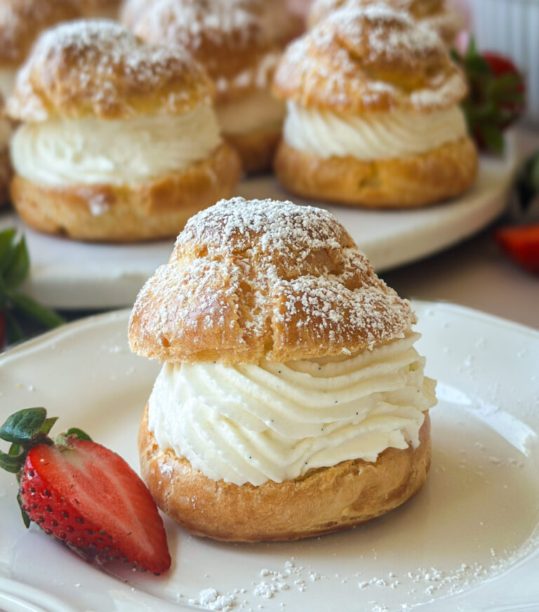 Sourdough Cream Puffs (Sourdough Pâte à Choux)