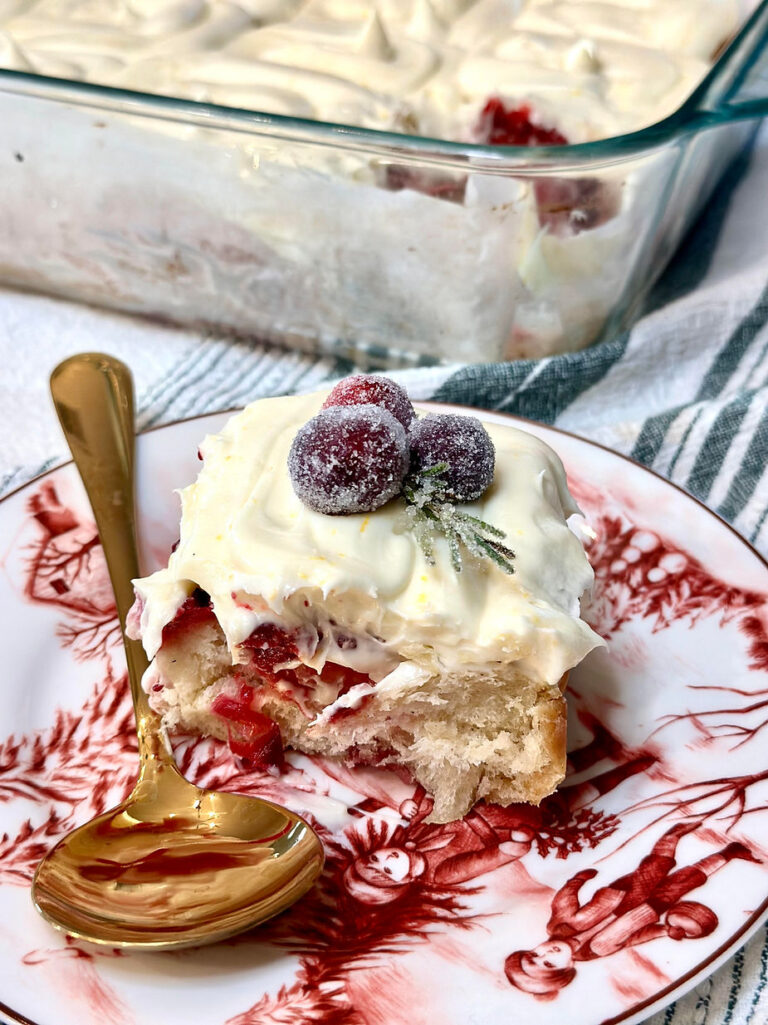 Sourdough Cranberry Orange Rolls