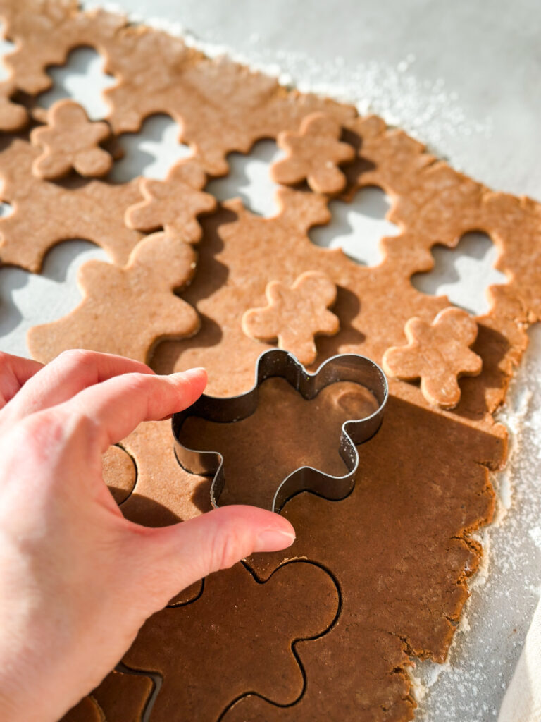 Cut dough into desired shapes
