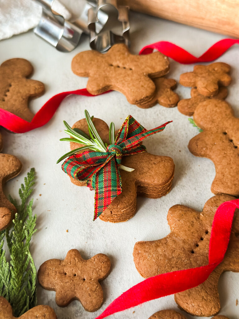 Sourdough Gingerbread Graham Crackers 