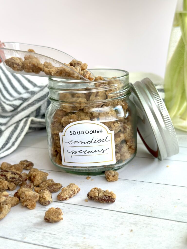 Long-Fermented Sourdough Candied Pecans