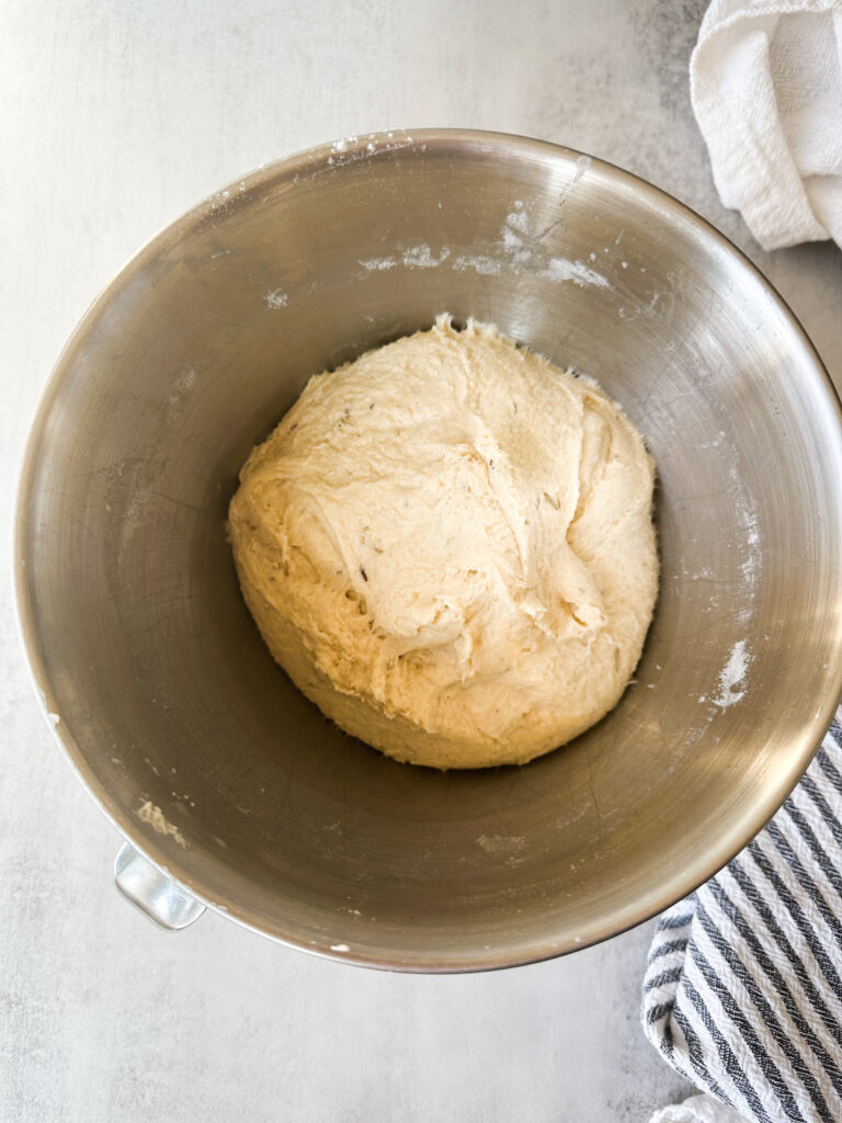 Knead dough into a smooth ball