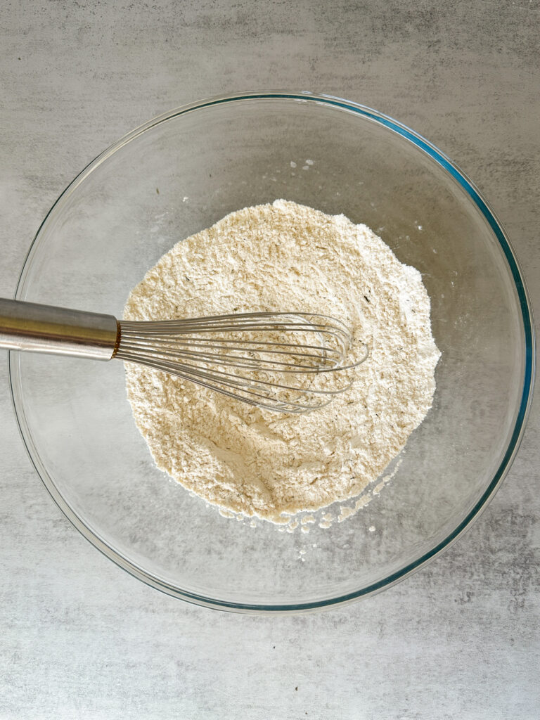 Whisk together the dry ingredients