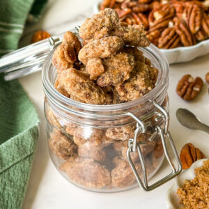 Sourdough Candied Pecans