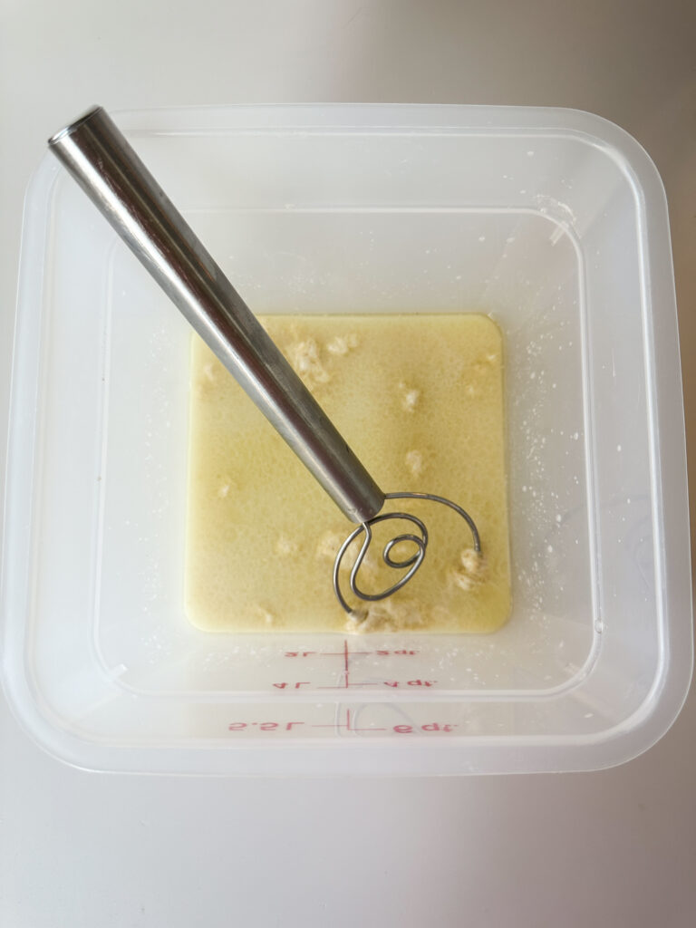 Combine the wet ingredients