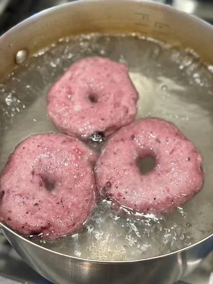 Boil your bagels
