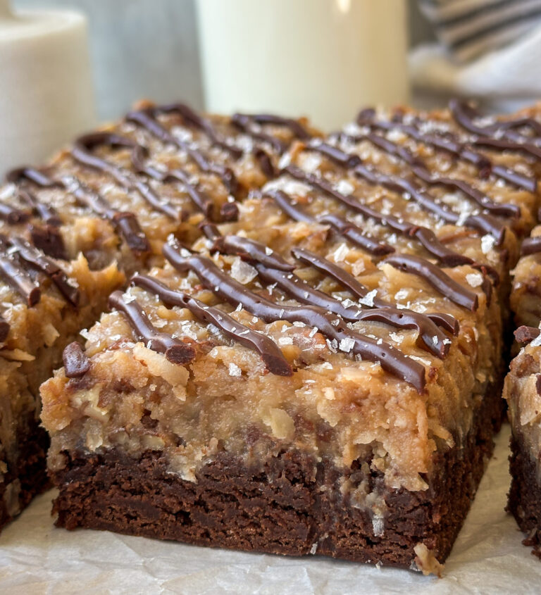 Sourdough German Chocolate Brownies