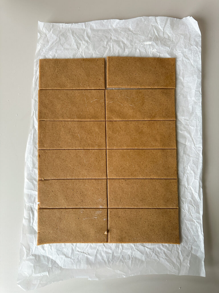 Cut into 12 rectangles 