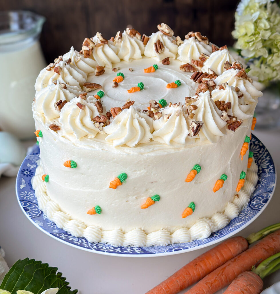 Sourdough Brown Butter Carrot Cake