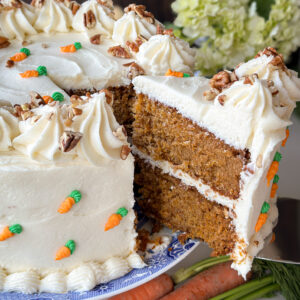 Sourdough Brown Butter Carrot Cake
