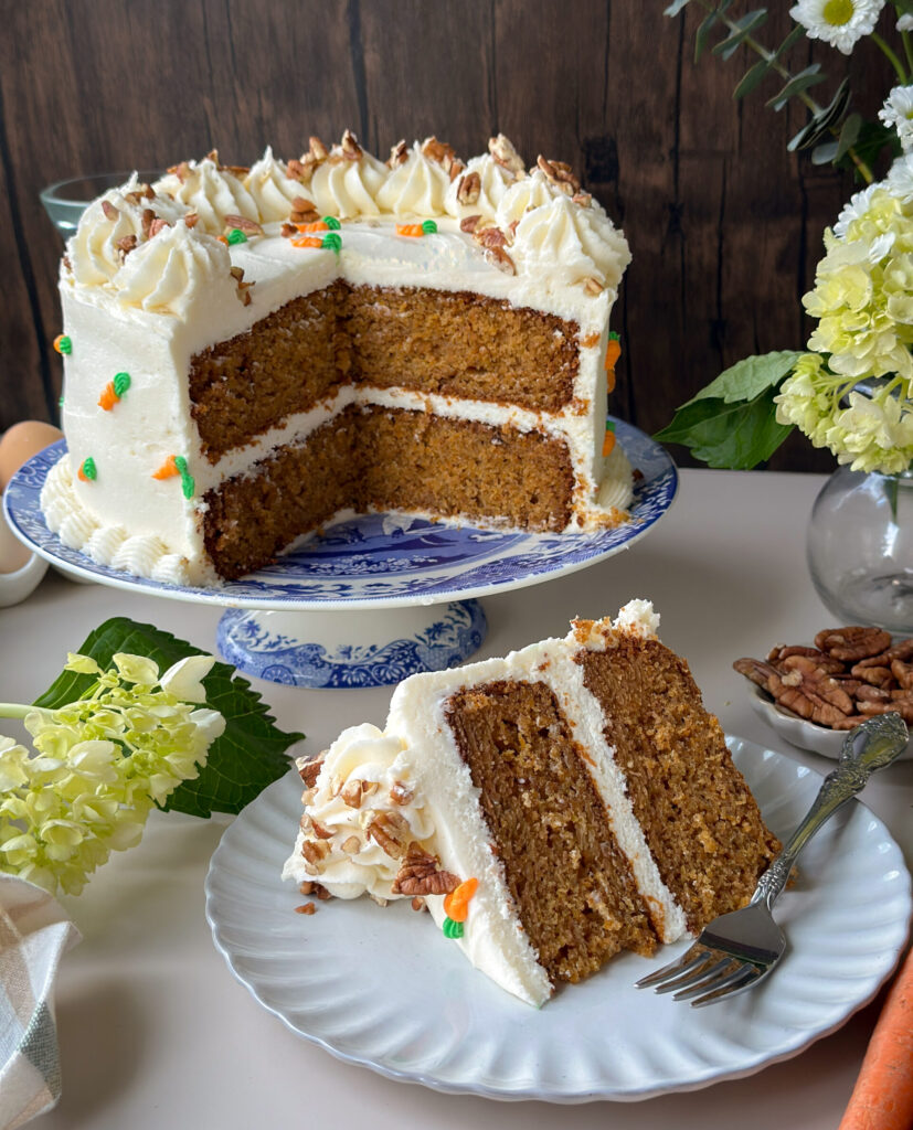 Sourdough Brown Butter Carrot Cake