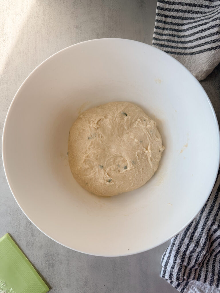 Mix to form a dough ball