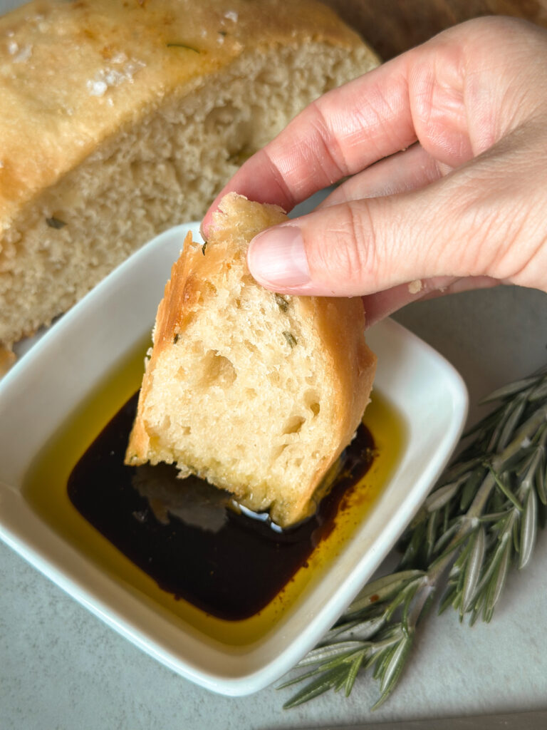 Sourdough Rosemary Peasant Bread (Macaroni Grill Dupe)