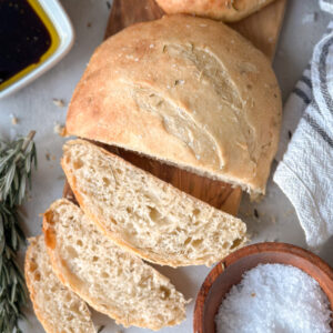 Sourdough Rosemary Peasant Bread (Macaroni Grill Dupe)
