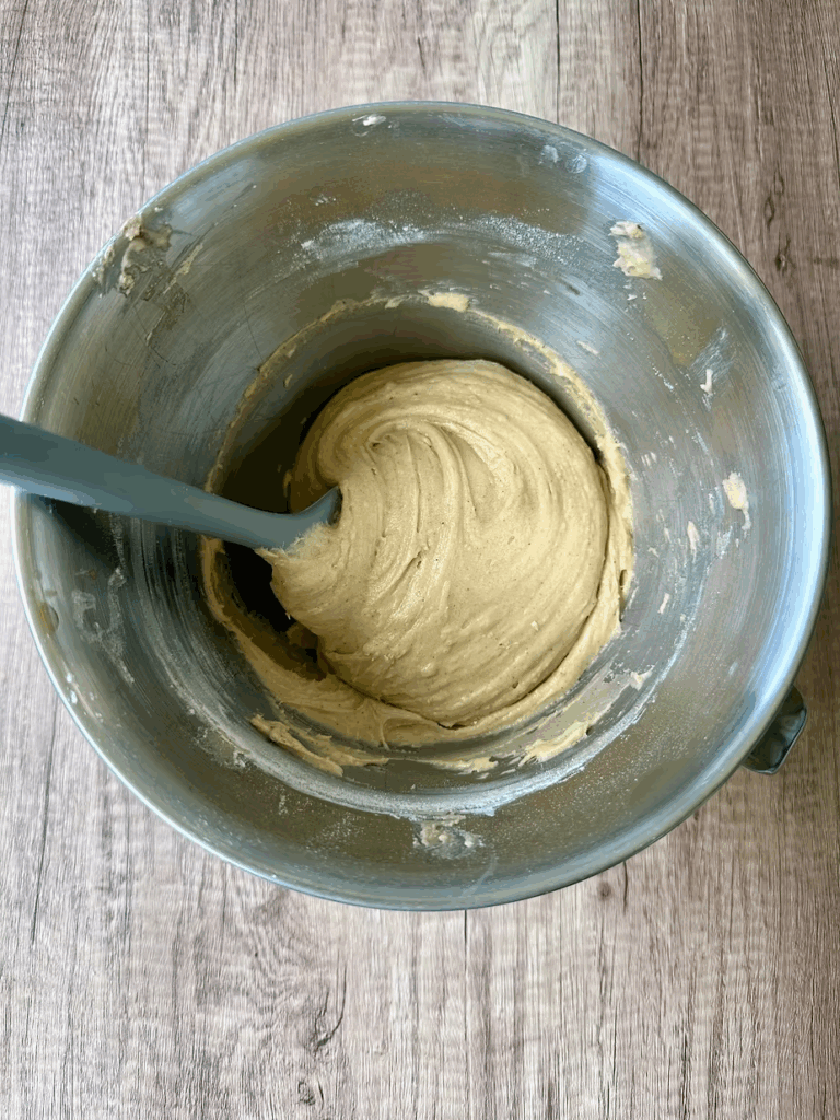 Blondie batter should be thick and smooth