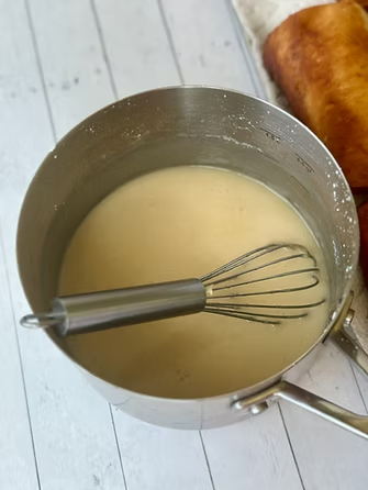 Prepare your maple glaze