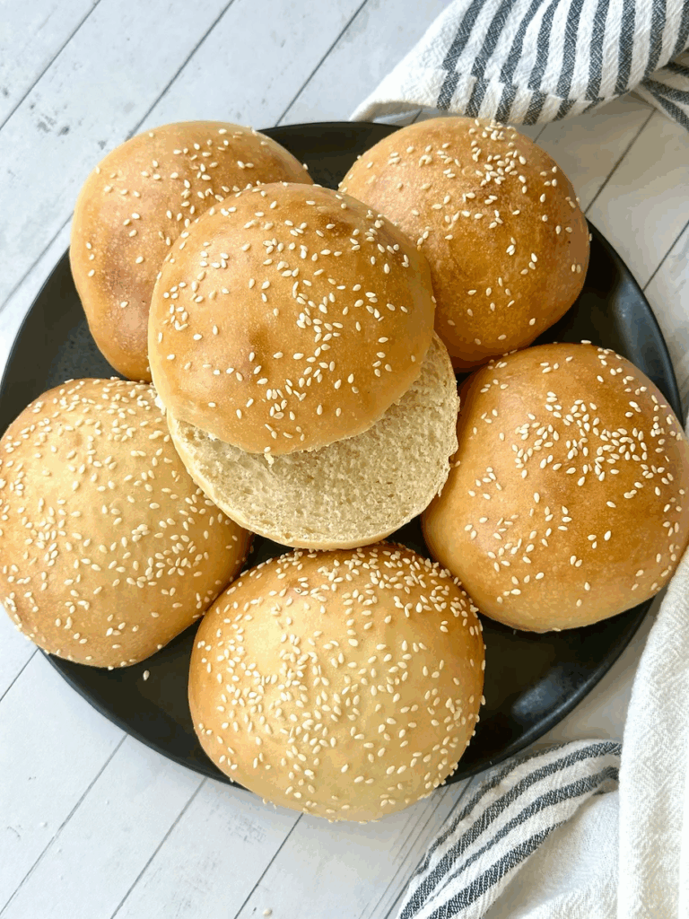 sourdough brioche buns