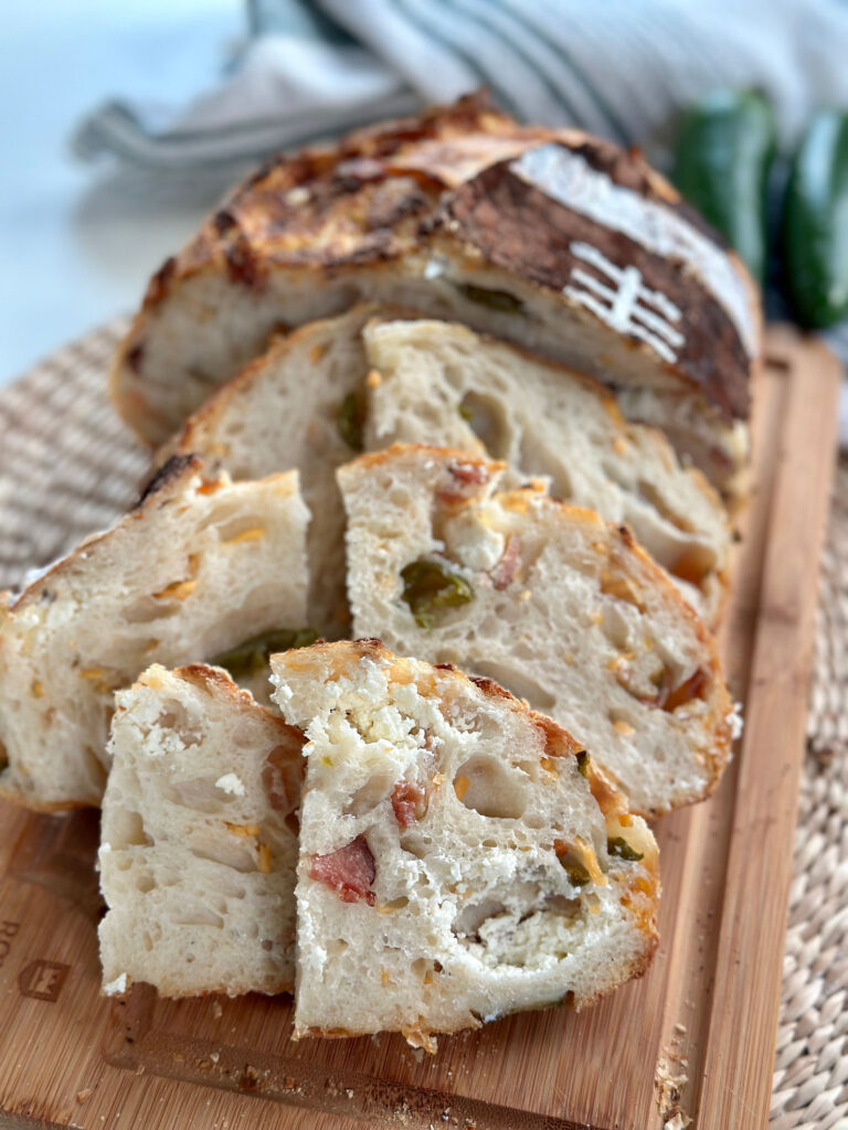 Jalapeño Popper Sourdough Loaf