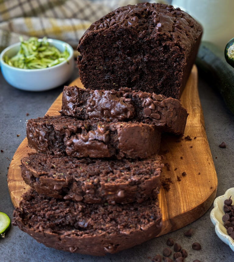 Sourdough Chocolate Zucchini Bread