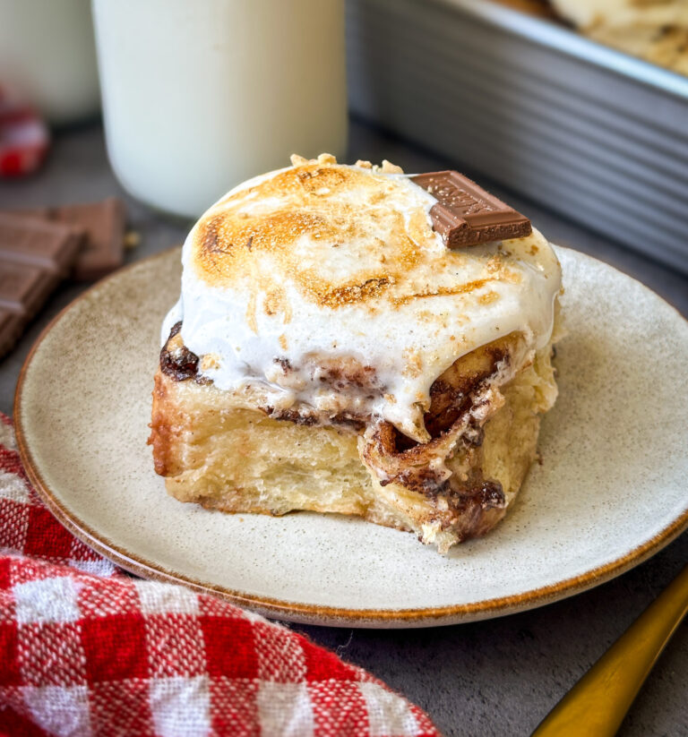 Sourdough S’mores Cinnamon Rolls