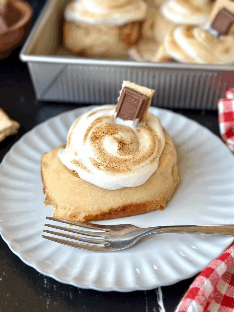Jumbo Sourdough S'mores Cinnamon Rolls