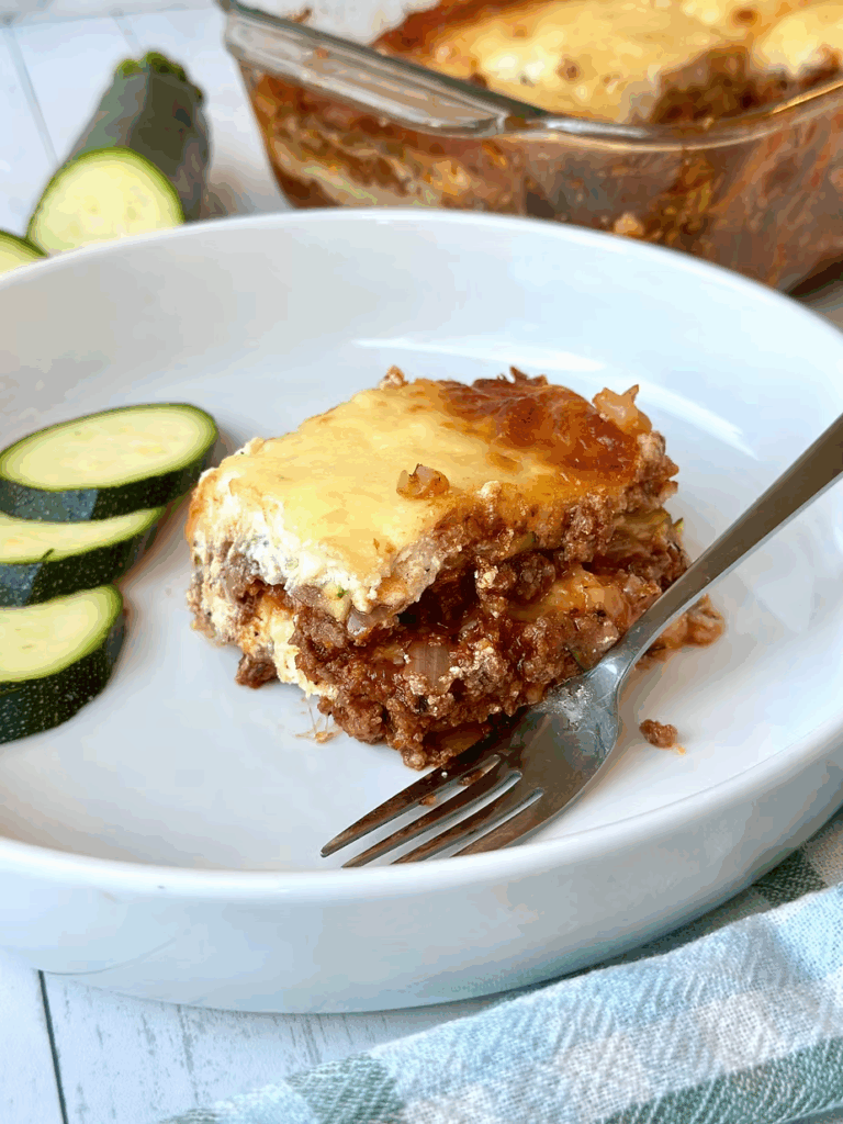 Mom's Zucchini Lasagna (not watery!)