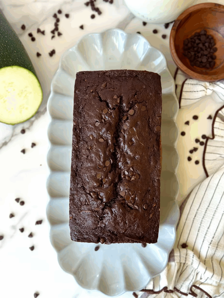 Sourdough Brown Butter Chocolate Zucchini Bread