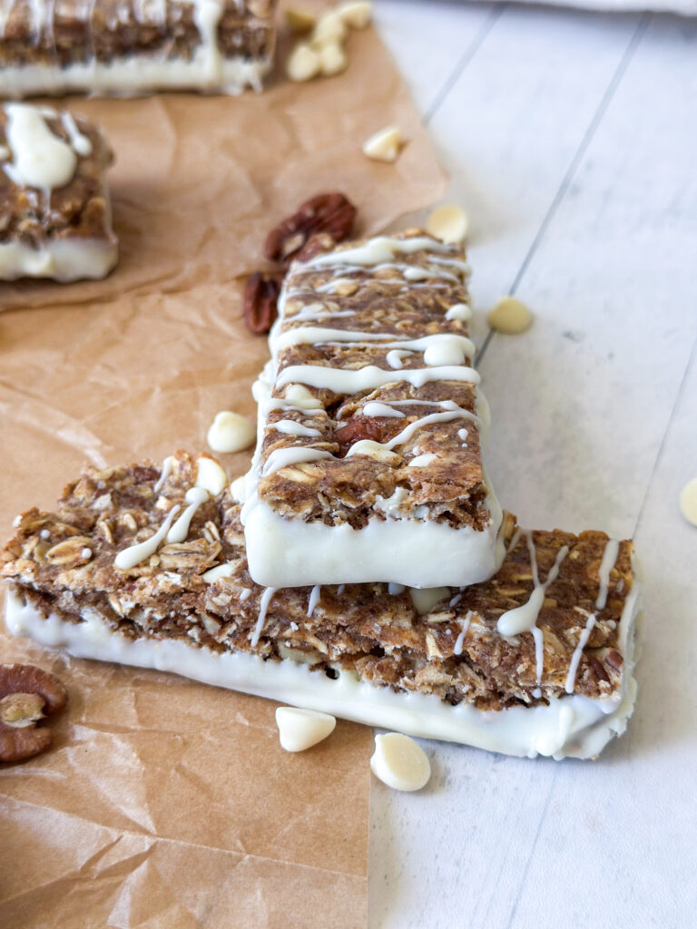 Sourdough Almond Maple Pecan Protein Bars