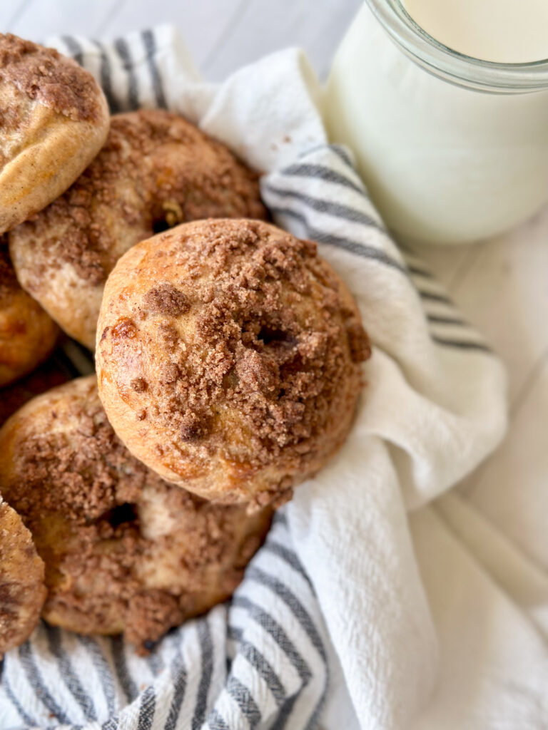 Sourdough Cinnamon Crunch Bagels (Panera Copycat)