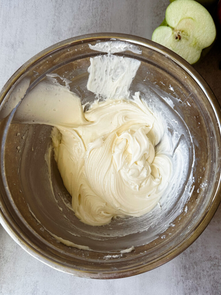 Icing should be light and fluffy