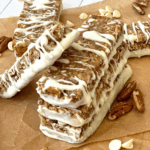 Sourdough Almond Maple Pecan Protein Bars