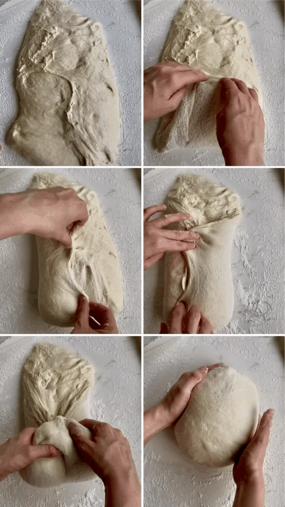 How to shape bread