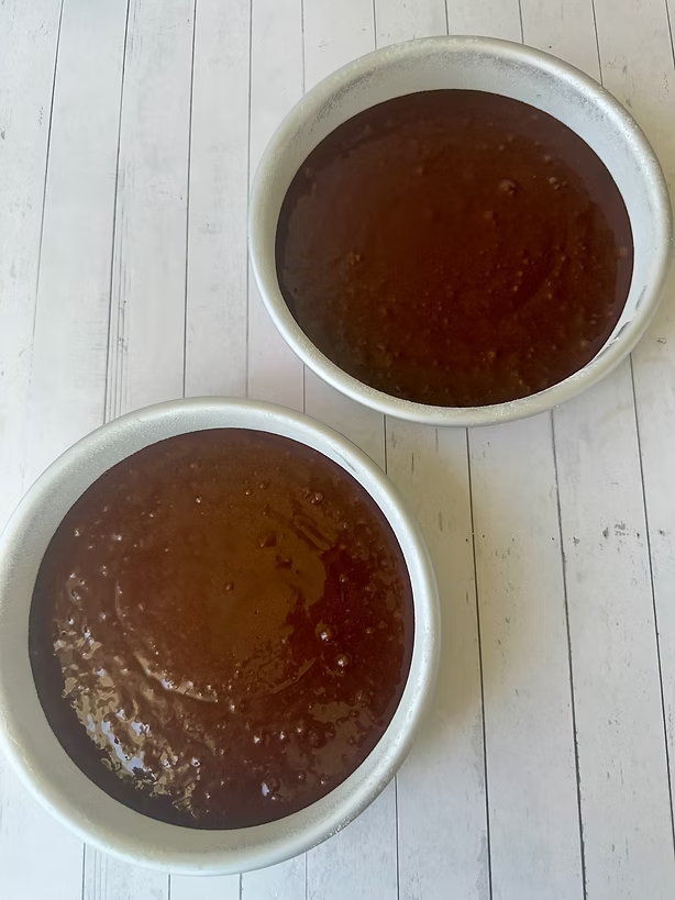 Cakes ready to be baked