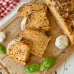 Sourdough Pepperoni Pizza Loaf