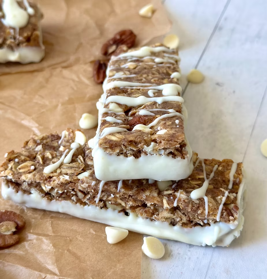 Sourdough Almond Maple Pecan Protein Bars