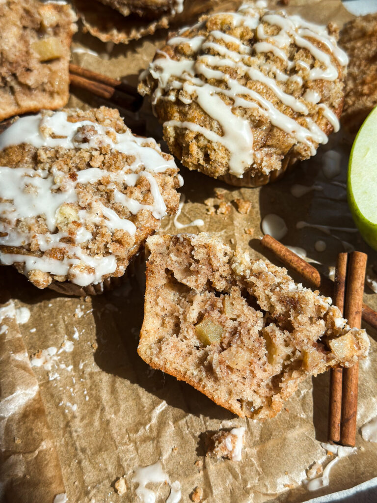 Sourdough Apple Fritter Muffins