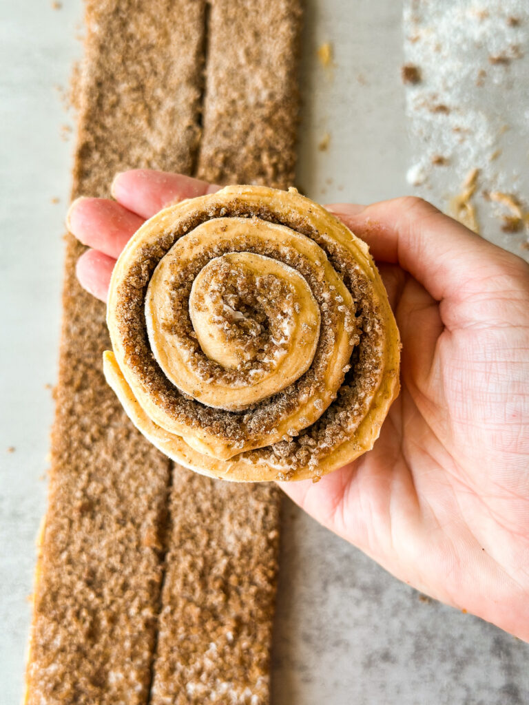 Roll up tightly to make your rolls