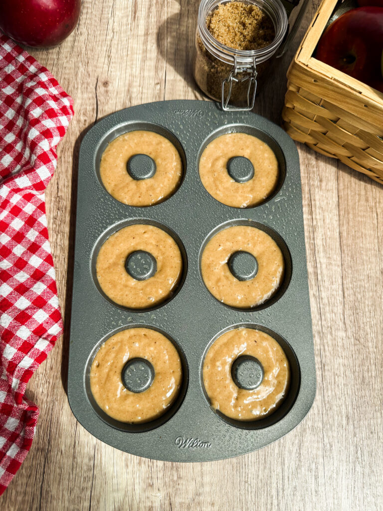 Fill the pans