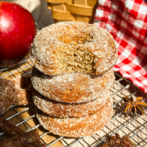 Sourdough Apple Cider Donuts