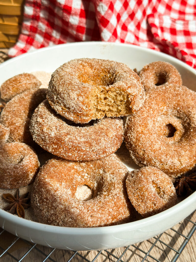 Sourdough Apple Cider Donuts