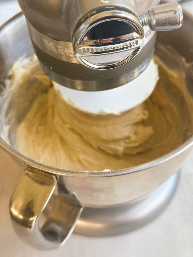 Mix until a rough dough forms